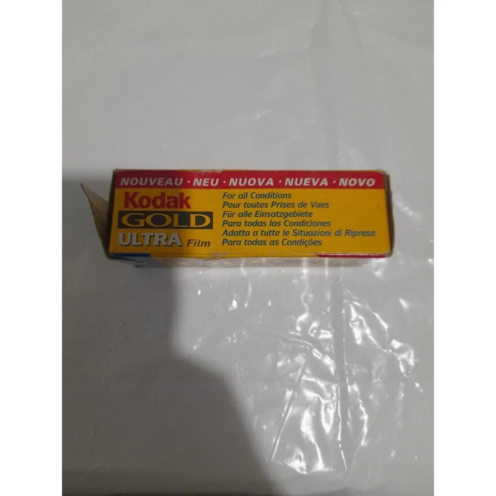 Kodak Gold ultra 110 film 24 color exposures expired 11/1999 New Open Box